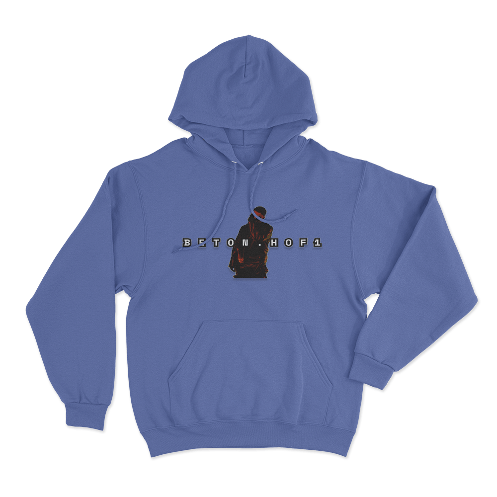 BETON.HOFI Figure Unisex Hoodie Blue BETON.HOFI Figure Unisex Hoodie Blue