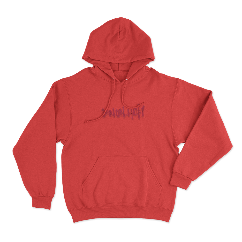 BETON.HOFI Graffiti Unisex Hoodie Red BETON.HOFI Graffiti Unisex Hoodie Red