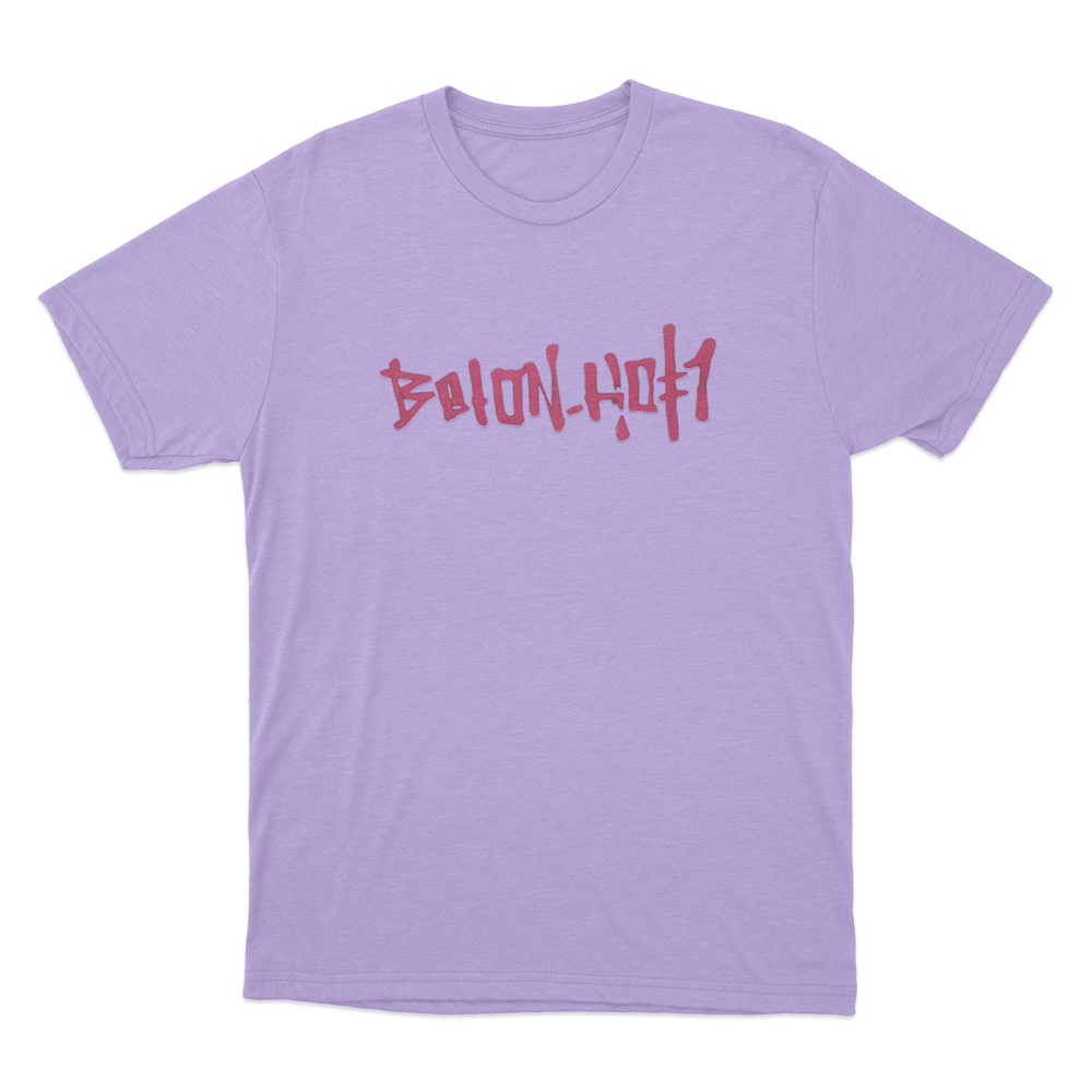 BETON.HOFI Graffiti Unisex T Shirt Purple BETON.HOFI Graffiti Unisex T Shirt Purple