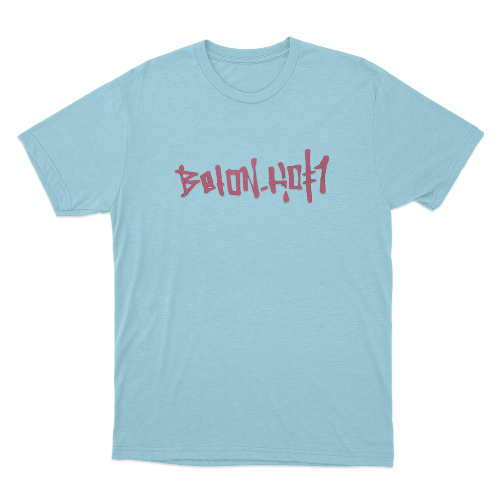 BETON.HOFI Graffiti Unisex T Shirt Sky Blue BETON.HOFI Graffiti Unisex T Shirt Sky Blue