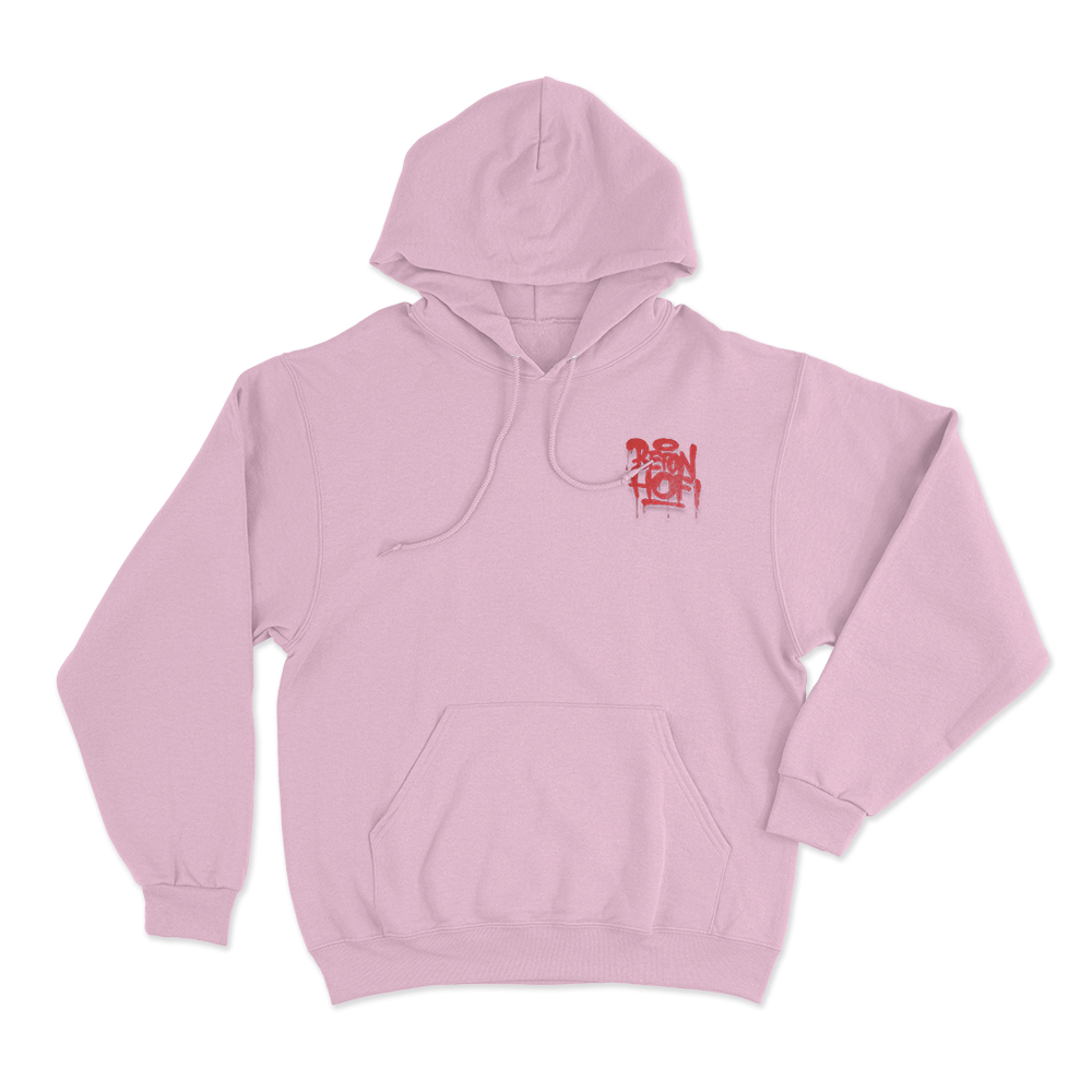 BETON.HOFI Logo Unisex Hoodie Pink BETON.HOFI Logo Unisex Hoodie Pink