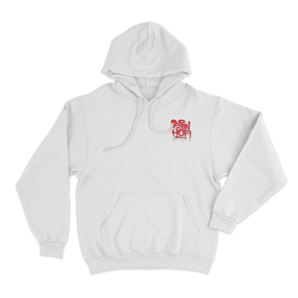 BETON.HOFI Logo Unisex Hoodie White BETON.HOFI Logo Unisex Hoodie White