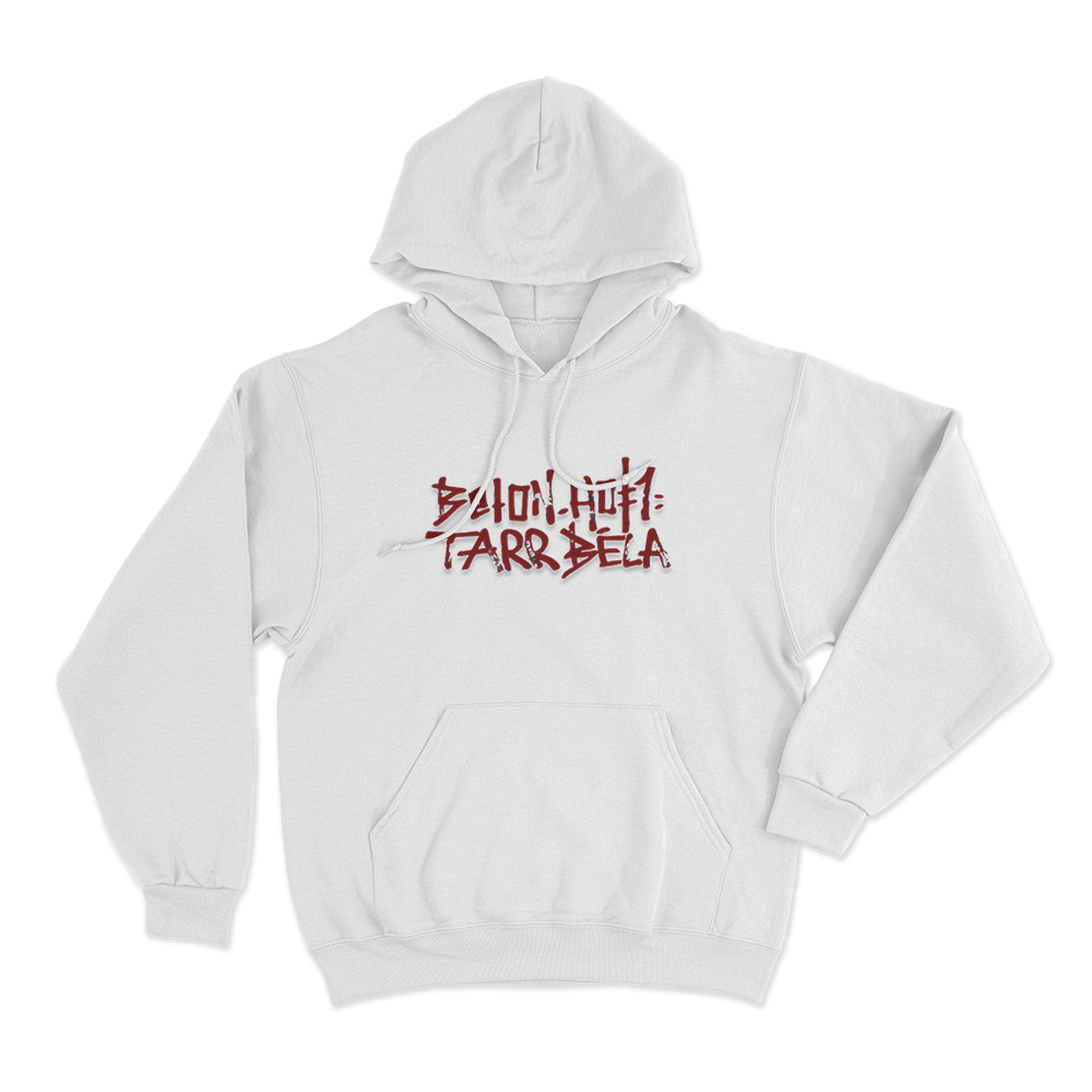 BETON.HOFI TARR BELA Unisex Hoodie White BETON.HOFI TARR BELA Unisex Hoodie White