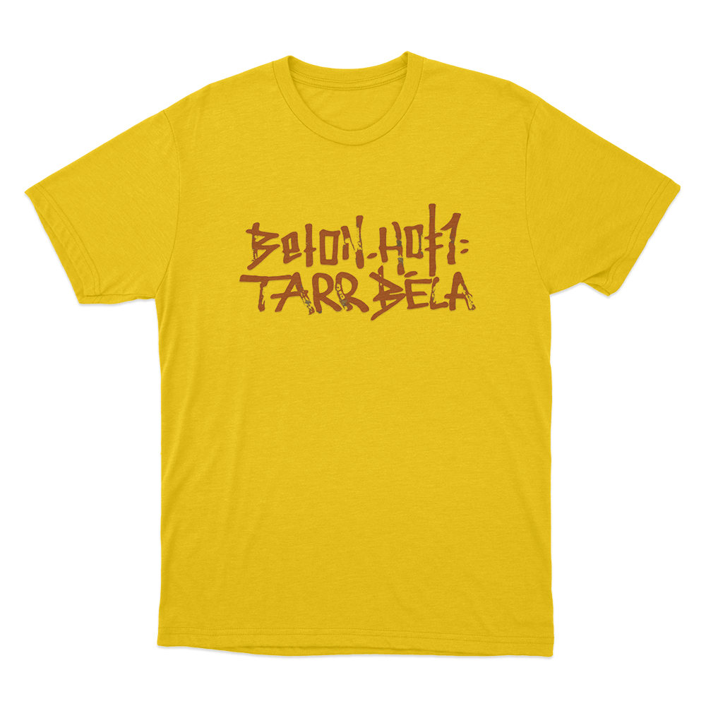 BETON.HOFI TARR BELA Unisex T Shirt Yellow BETON.HOFI TARR BELA Unisex T Shirt Yellow