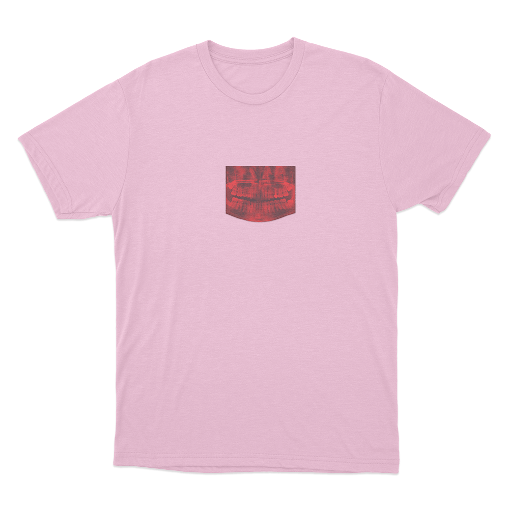 Dental X-Ray Art Unisex T Shirt Pink Dental X Ray Art Unisex T Shirt Pink