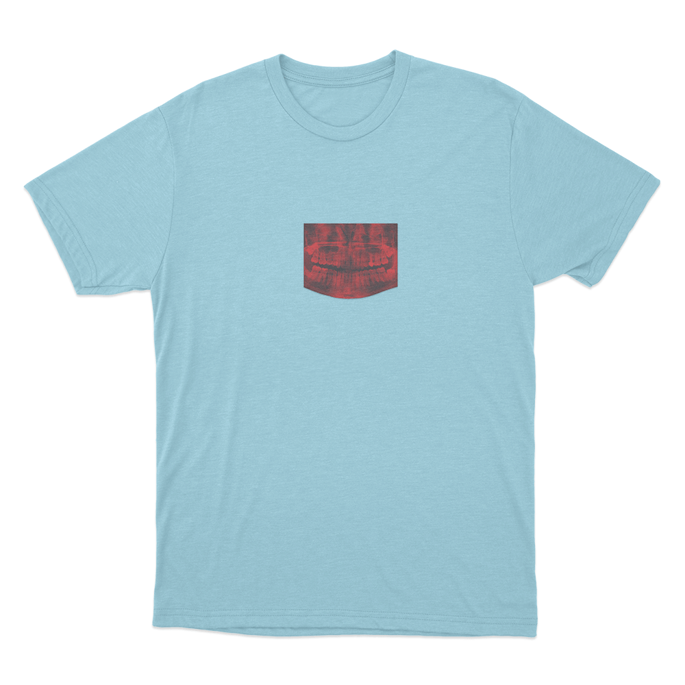 Dental X-Ray Art Unisex T Shirt Sky Blue Dental X Ray Art Unisex T Shirt Sky Blue