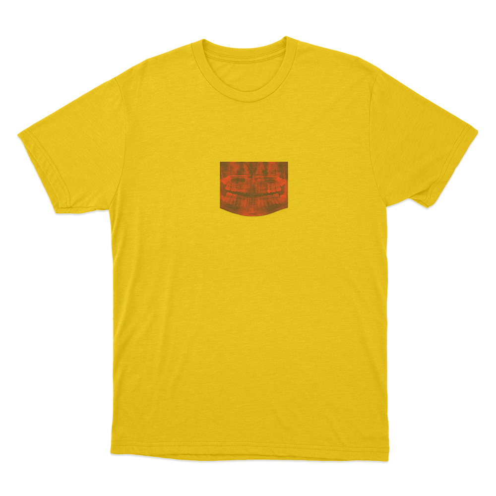 Dental X-Ray Art Unisex T Shirt Yellow Dental X Ray Art Unisex T Shirt Yellow