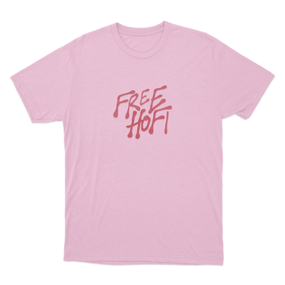 FREE HOFI Unisex T Shirt Pink FREE HOFI Unisex T Shirt Pink