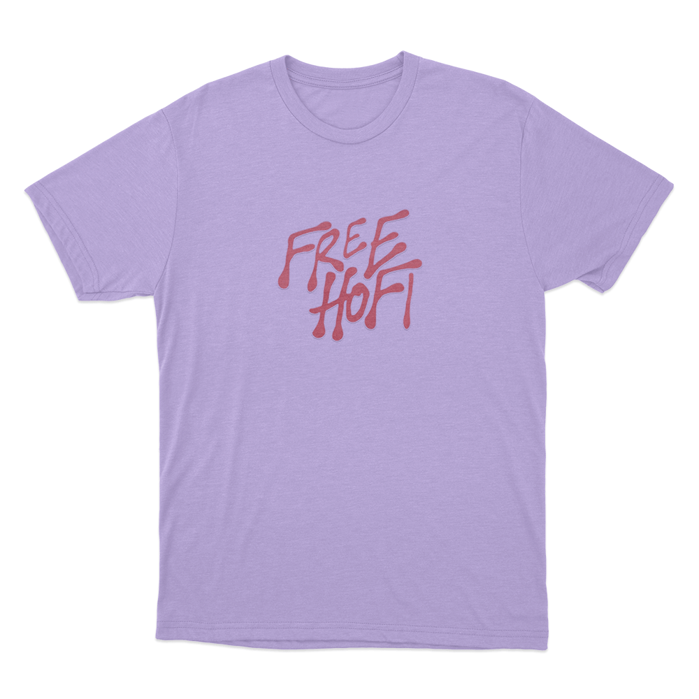 FREE HOFI Unisex T Shirt Purple FREE HOFI Unisex T Shirt Purple
